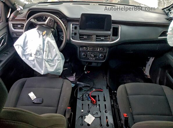 1GNSCLED4PR254112 2023 CHEVROLET TAHOE White წინა პანელის ხედი