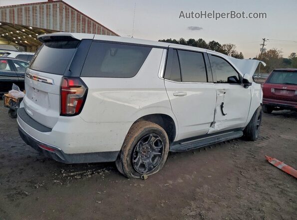 1GNSCLED4PR254112 2023 CHEVROLET TAHOE White უკანა მარჯვენა