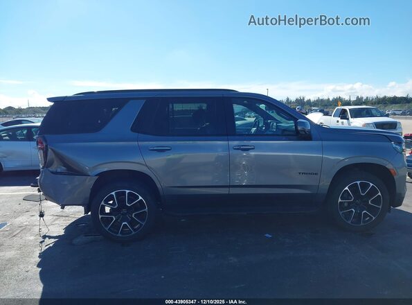 1GNSCRKDXMR287778 2021 CHEVROLET TAHOE Gray 
