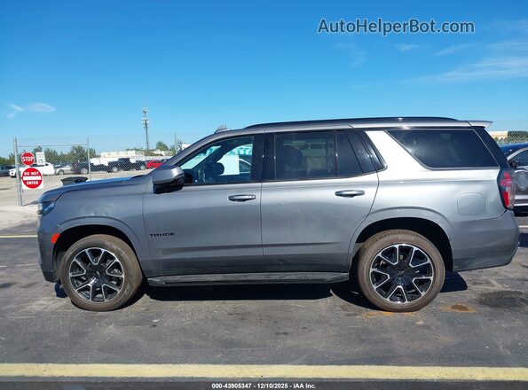 1GNSCRKDXMR287778 2021 CHEVROLET TAHOE Gray 
