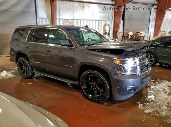 1GNSKBKC1GR409966 2016 CHEVROLET TAHOE Gray Front right