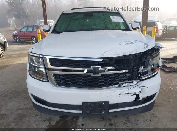 1GNSKBKC3LR215837 2020 CHEVROLET TAHOE White Instrument cluster view