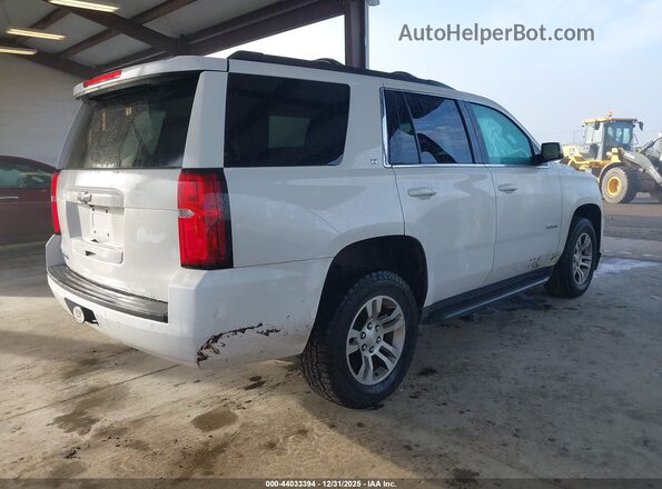 1GNSKBKC3LR215837 2020 CHEVROLET TAHOE White Rear right