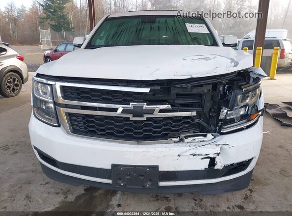 1GNSKBKC3LR215837 2020 CHEVROLET TAHOE White Front view