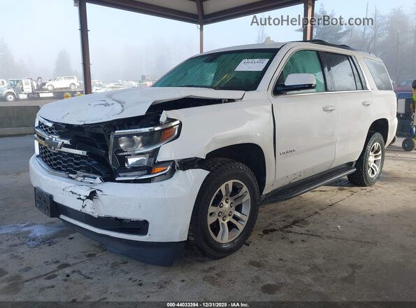1GNSKBKC3LR215837 2020 CHEVROLET TAHOE White Front left