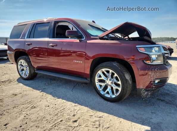 1GNSKBKC7LR229353 2020 CHEVROLET TAHOE Red Przód prawy