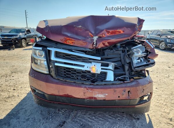 1GNSKBKC7LR229353 2020 CHEVROLET TAHOE Red Widok z przodu