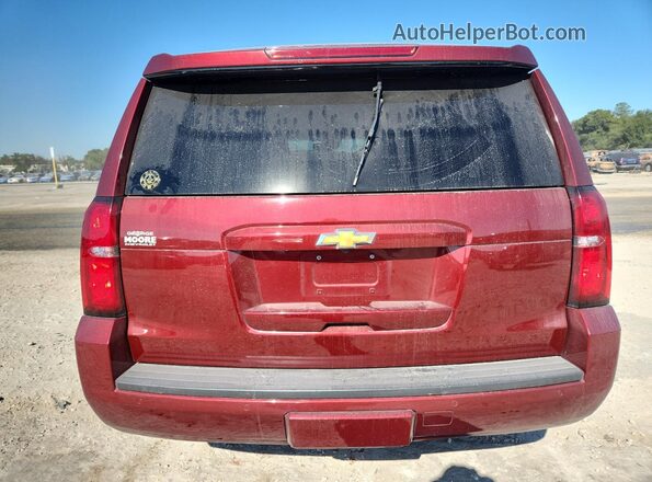 1GNSKBKC7LR229353 2020 CHEVROLET TAHOE Red Widok z tyłu