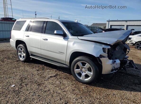 1GNSKBKC9HR241205 2017 CHEVROLET TAHOE Silver Передня права чверть