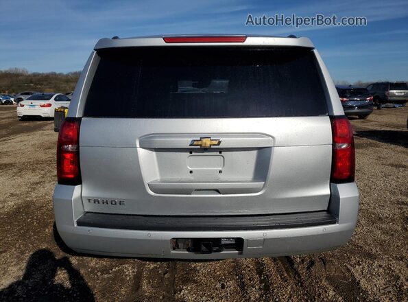1GNSKBKC9HR241205 2017 CHEVROLET TAHOE Silver Вид ззаду