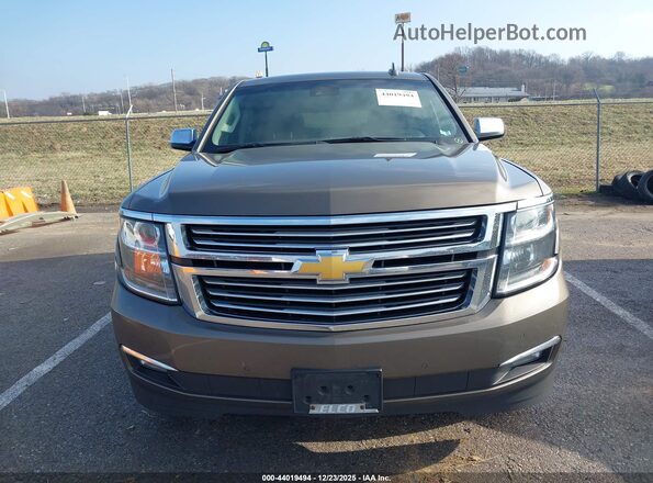 1GNSKCKC7GR248755 2016 CHEVROLET TAHOE Коричневый Вид панели приборов