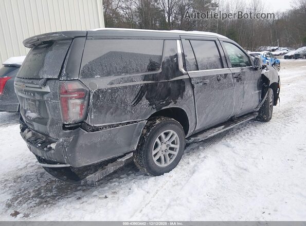 1GNSKCKD2NR338630 2022 CHEVROLET SUBURBAN Black უკანა მარჯვენა