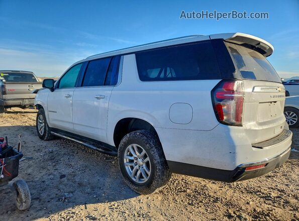 1GNSKCKD3NR139201 2022 CHEVROLET SUBURBAN White Tył lewy