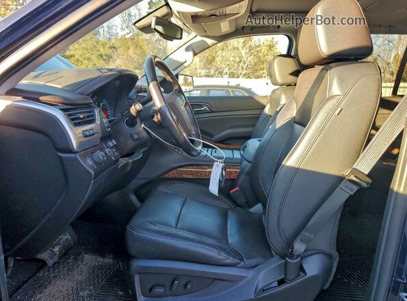1GNSKCKJ6LR209020 2020 CHEVROLET TAHOE Blue Вид салону спереду