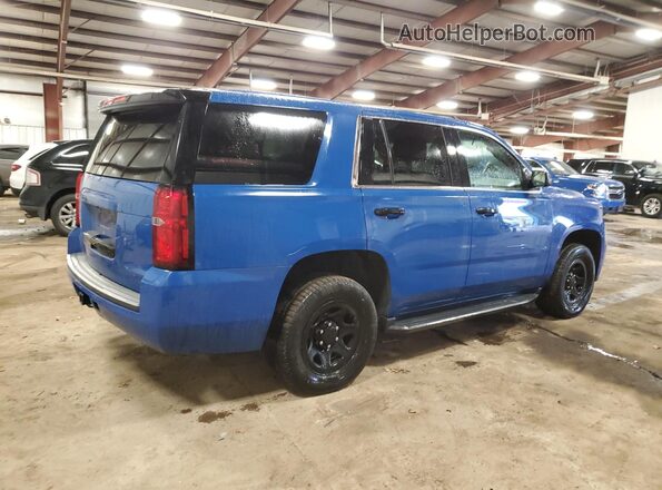 1GNSKDEC0HR294656 2017 CHEVROLET TAHOE Blue Задня права чверть