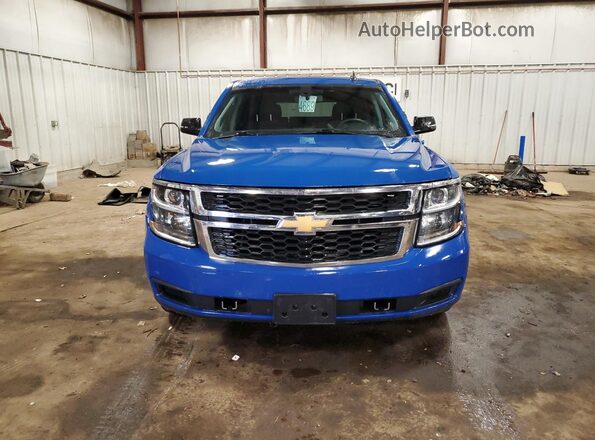 1GNSKDEC0HR294656 2017 CHEVROLET TAHOE Blue Вид спереду