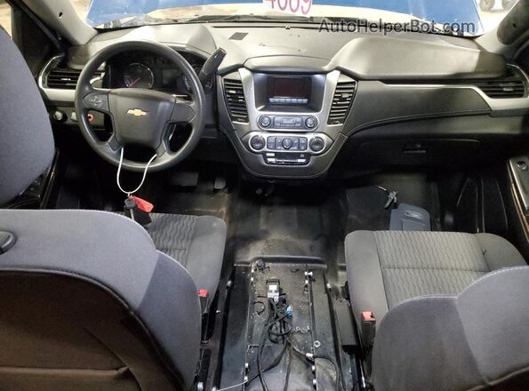 1GNSKDEC0HR294656 2017 CHEVROLET TAHOE Blue Вид панелі приладів