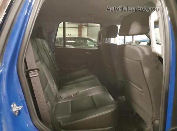 1GNSKDEC0HR294656 2017 CHEVROLET TAHOE Blue Вид задньої частини салону