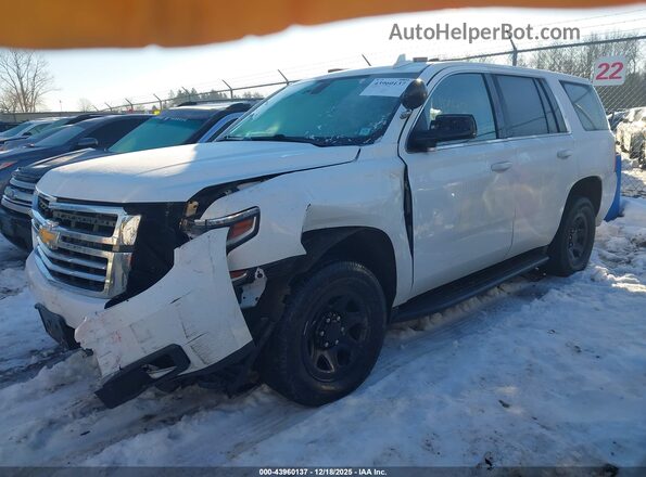 1GNSKDEC1LR276093 2020 CHEVROLET TAHOE White Przód lewy