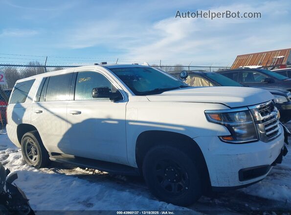 1GNSKDEC1LR276093 2020 CHEVROLET TAHOE White Widok wnętrza z tyłu