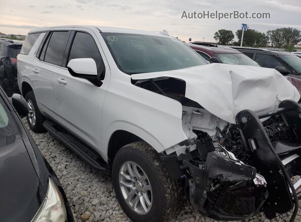 1GNSKLED0MR344940 2021 CHEVROLET TAHOE White Առջևի աջ