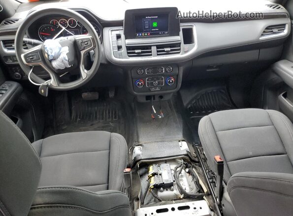 1GNSKLED0MR344940 2021 CHEVROLET TAHOE White Առջևի վահանակի տեսք