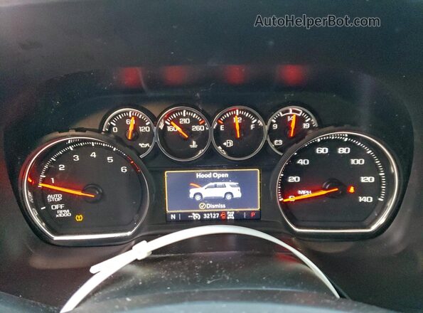 1GNSKMED1PR205457 2023 CHEVROLET TAHOE Black Vista del cuadro de instrumentos