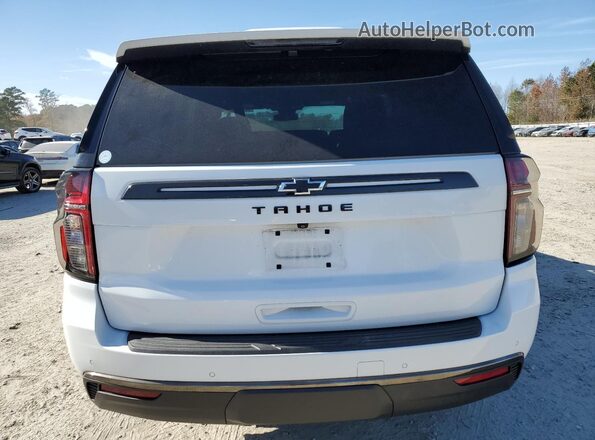 1GNSKPKD8PR342210 2023 CHEVROLET TAHOE White Widok z tyłu