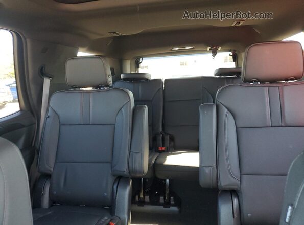 1GNSKRKD7PR458591 2023 CHEVROLET TAHOE Black Vista de los asientos traseros