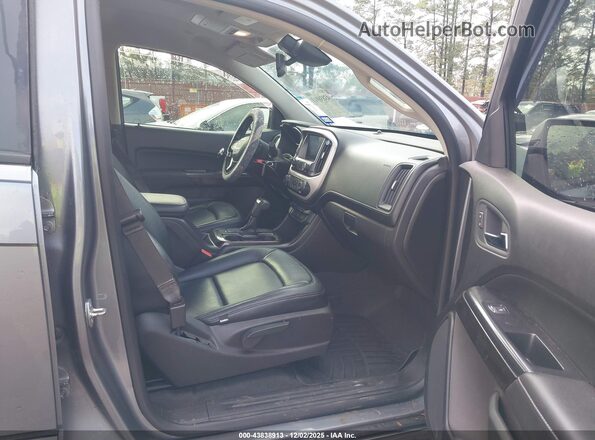 1GTG5CEN2M1259059 2021 GMC CANYON Gray Widok wnętrza z przodu