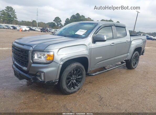 1GTG5CEN2M1259059 2021 GMC CANYON Gray Przód lewy