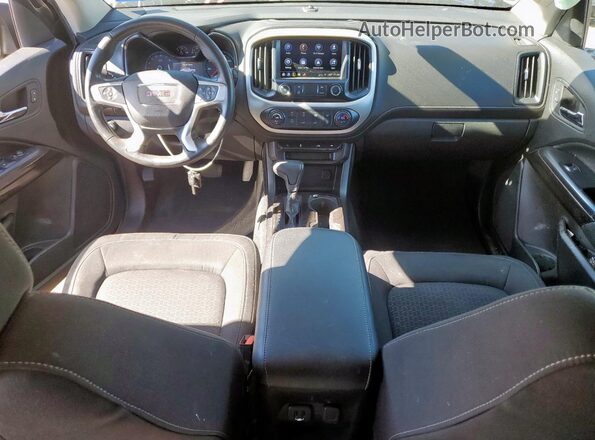 1GTG5CEN6L1250802 2020 GMC CANYON Черный Вид панели приборов