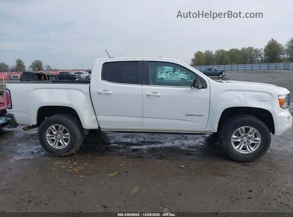 1GTG5CEN9L1147809 2020 GMC CANYON White უკანა სალონის ხედი