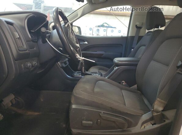 1GTG6CEN4K1277198 2019 GMC CANYON White Widok wnętrza z przodu