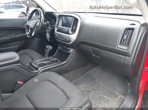 1GTG6CEN6H1275719 2017 GMC CANYON Red Vista interior delantera