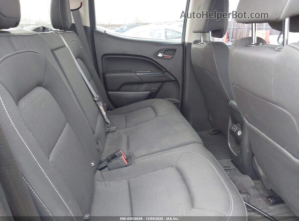 1GTG6CEN6H1275719 2017 GMC CANYON Red Vista de la etiqueta del VIN