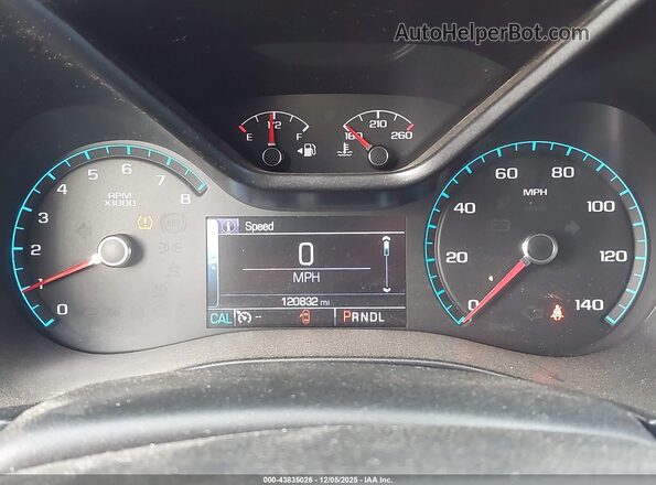 1GTG6CEN6H1275719 2017 GMC CANYON Red Vista de los asientos traseros