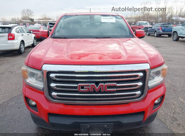 1GTG6CEN6H1275719 2017 GMC CANYON Red Vista del cuadro de instrumentos