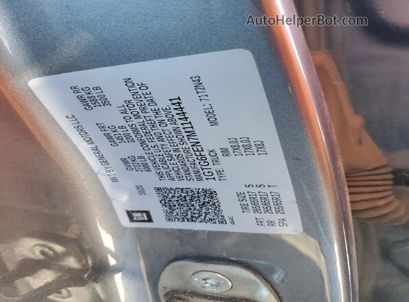 1GTG6FEN7M1144441 2021 GMC CANYON Серый Вид подкапотного пространства