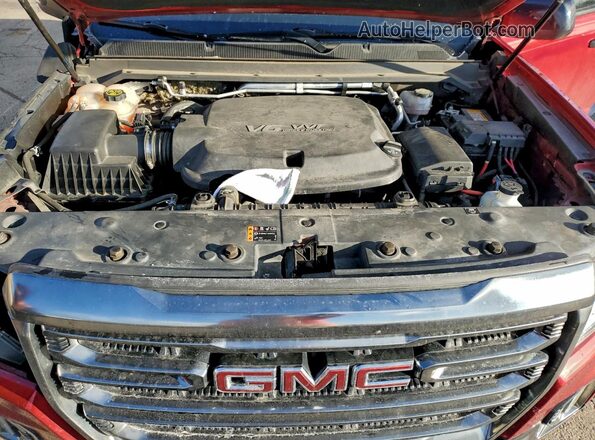 1GTG6FEN9M1199103 2021 GMC CANYON Red Widok wnętrza z tyłu