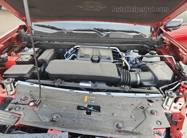 1GTP1BEK7S1124359 2025 GMC CANYON Red უკანა სალონის ხედი