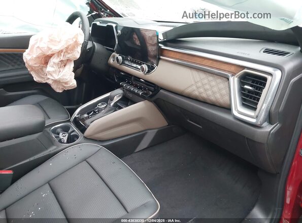 1GTP2FEK6T1123483 2026 GMC CANYON Red Սալոնի դիմացի տեսք