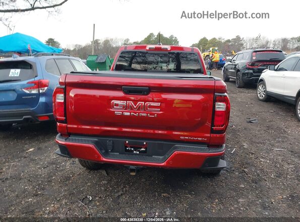 1GTP2FEK6T1123483 2026 GMC CANYON Red 