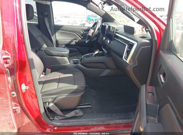1GTP5BEK4R1197199 2024 GMC CANYON Burgundy Front interior view