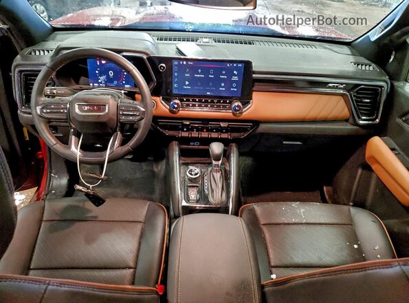 1GTP6DEK0P1215039 2023 GMC CANYON Burgundy წინა პანელის ხედი