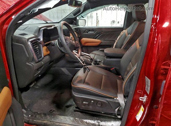 1GTP6DEK0P1215039 2023 GMC CANYON Burgundy წინა სალონის ხედი