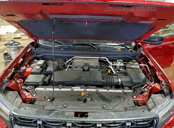 1GTP6DEK0P1215039 2023 GMC CANYON Burgundy უკანა სალონის ხედი
