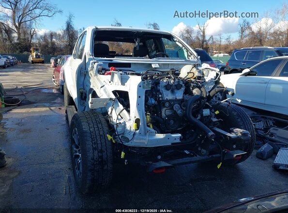 1GTP6DEK7P1136984 2023 GMC CANYON White Вид задньої частини салону