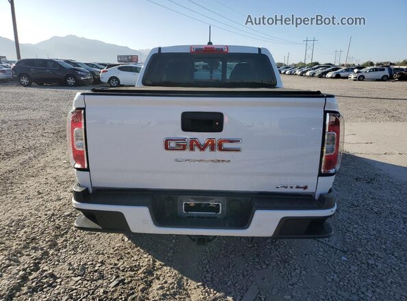 1GTP6FE19M1295200 2021 GMC CANYON White Вид ззаду
