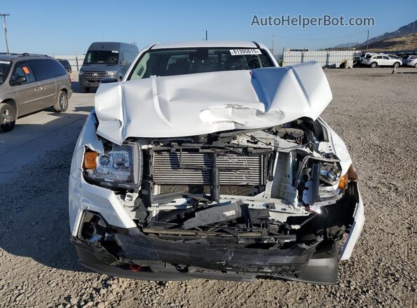 1GTP6FE19M1295200 2021 GMC CANYON White Вид спереду